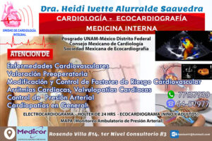 Dra Heidi ivette Alurralde Saavedra